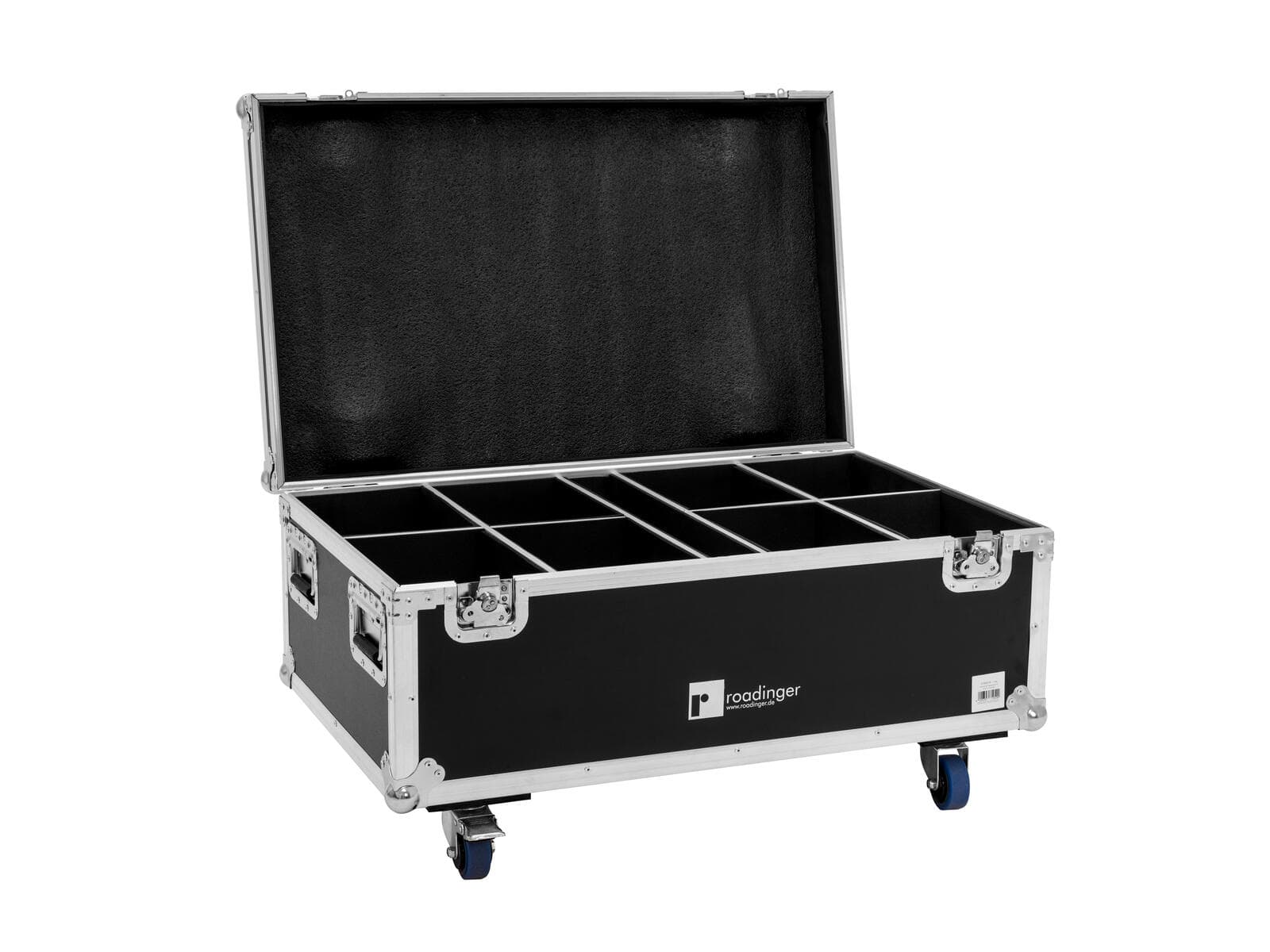 ROADINGER Flightcase per 8 LED IP PAR 7x10W RGBL - 31005218