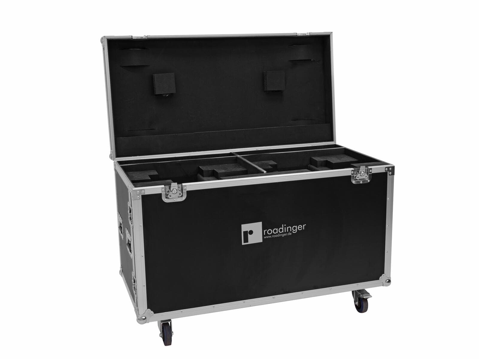 ROADINGER Flightcase 2x DMH-640 con ruote - 31005244