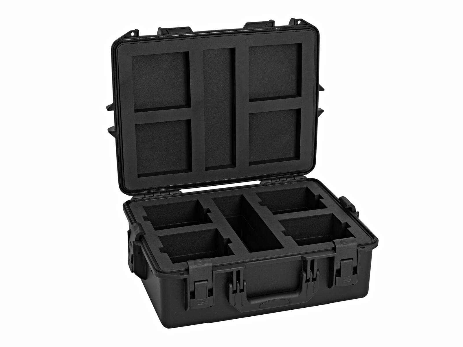 ROADINGER Custodia in plastica per 4x AKKU UP-4 QCL Spot QuickDMX MK2 - 31005256