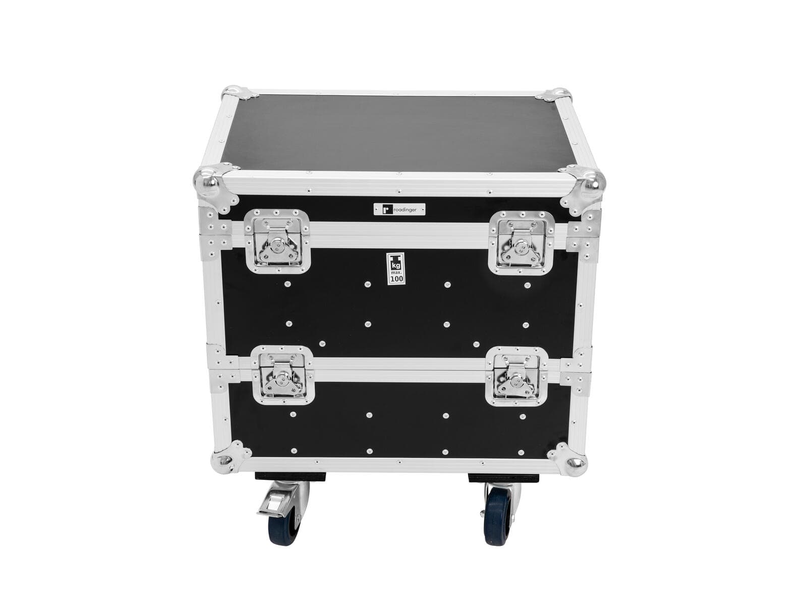 ROADINGER Flightcase per 8 IP PIX Strobe RGB CW+WW con ruote - 31005265