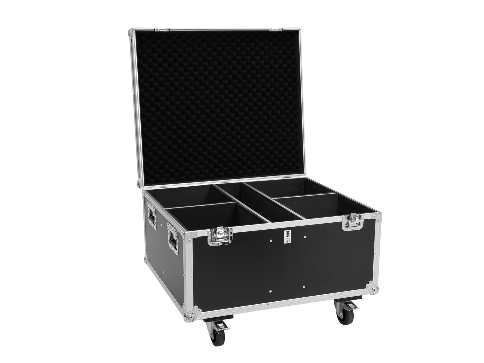 ROADINGER Flightcase PRO per 4 THA-100F MK3 con ruote - 31005269