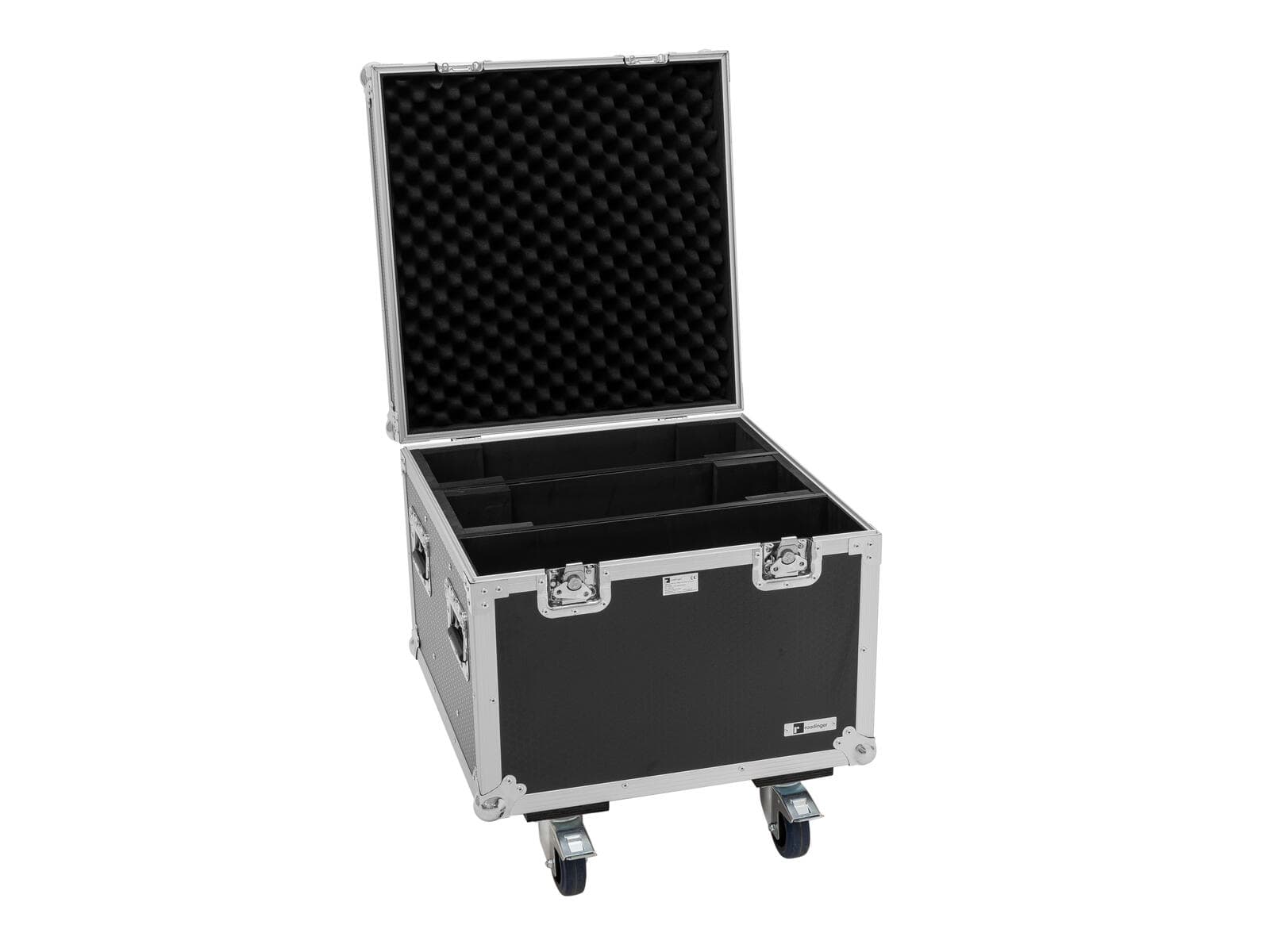 ROADINGER Flightcase PRO per 2 IP Mega SWING con ruote - 31005271