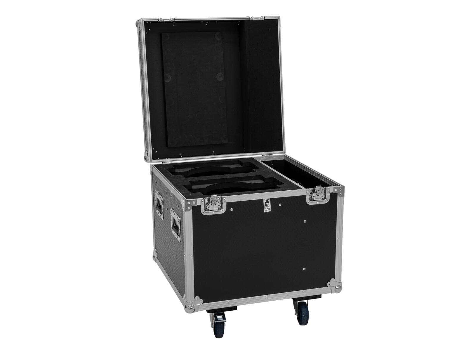 ROADINGER Flightcase PRO 2x IP TMH-W285 con ruote - 31005272