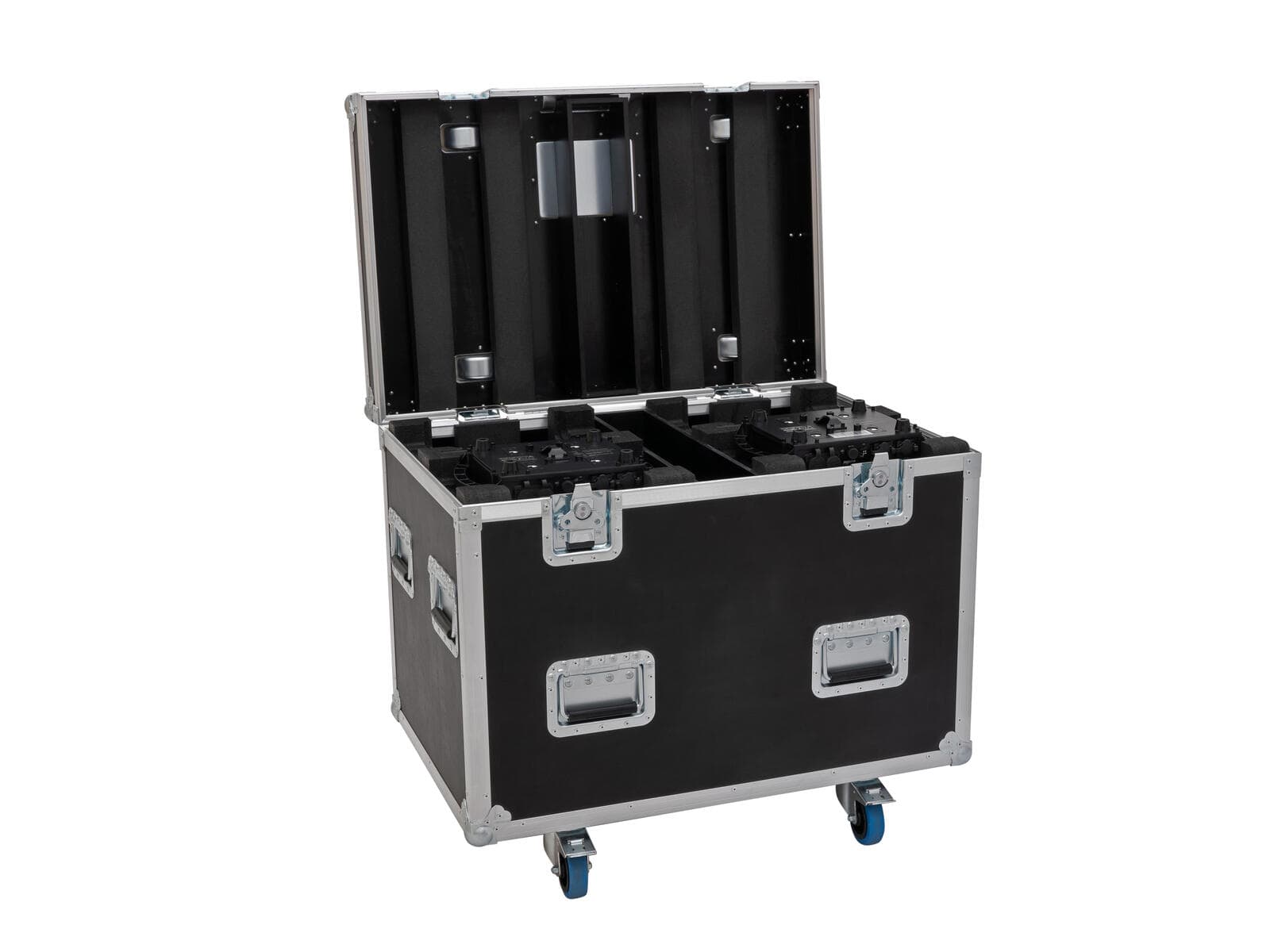 ROADINGER Flightcase HIGHLINE 4x LED IP TMH-S250/B250 con ruote - 31005278
