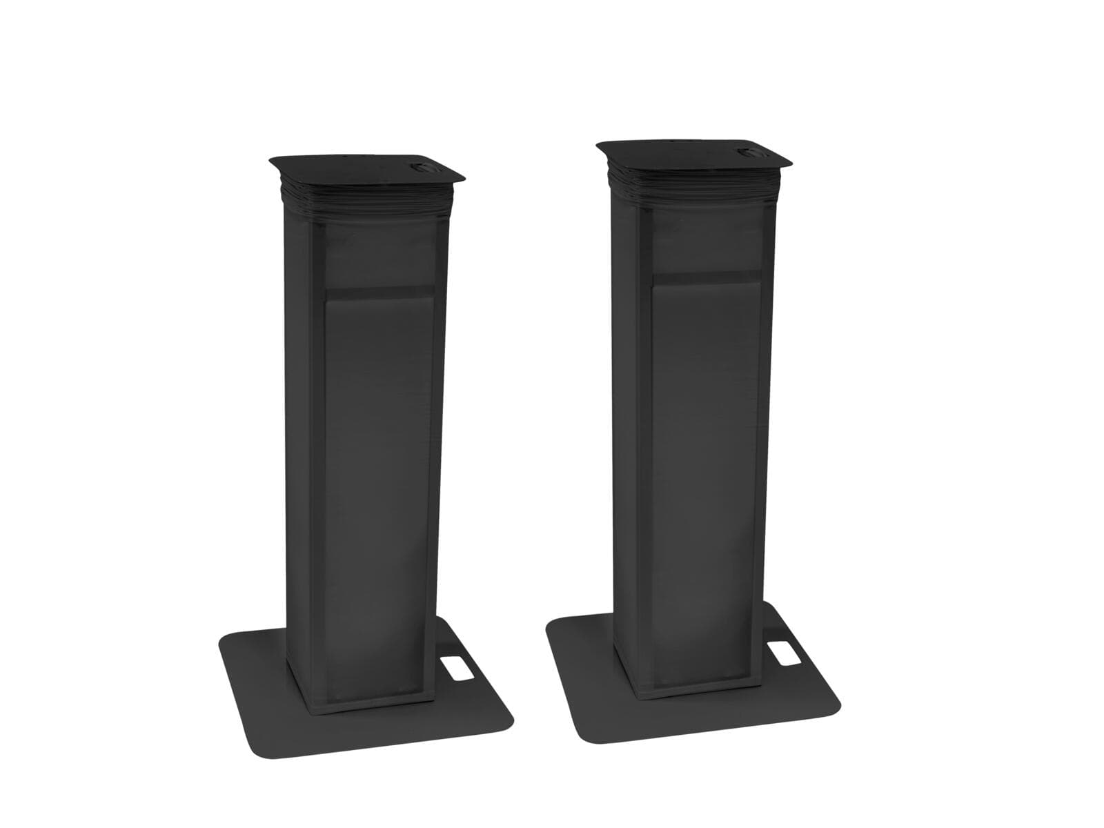 EUROLITE 2 x supporti da palco variabile con copertura e borsa, nero - 32000049