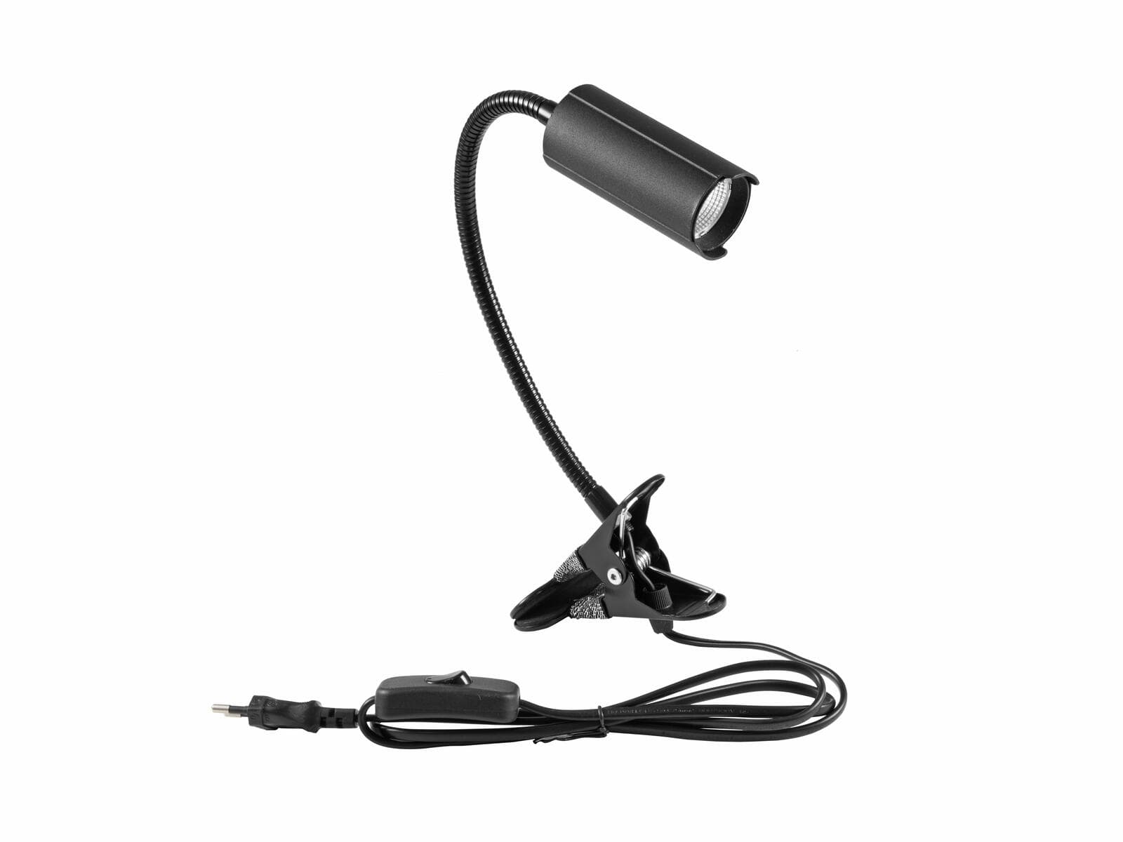 EUROLITE LED KKL-7, spot 3000K nero - 41600550