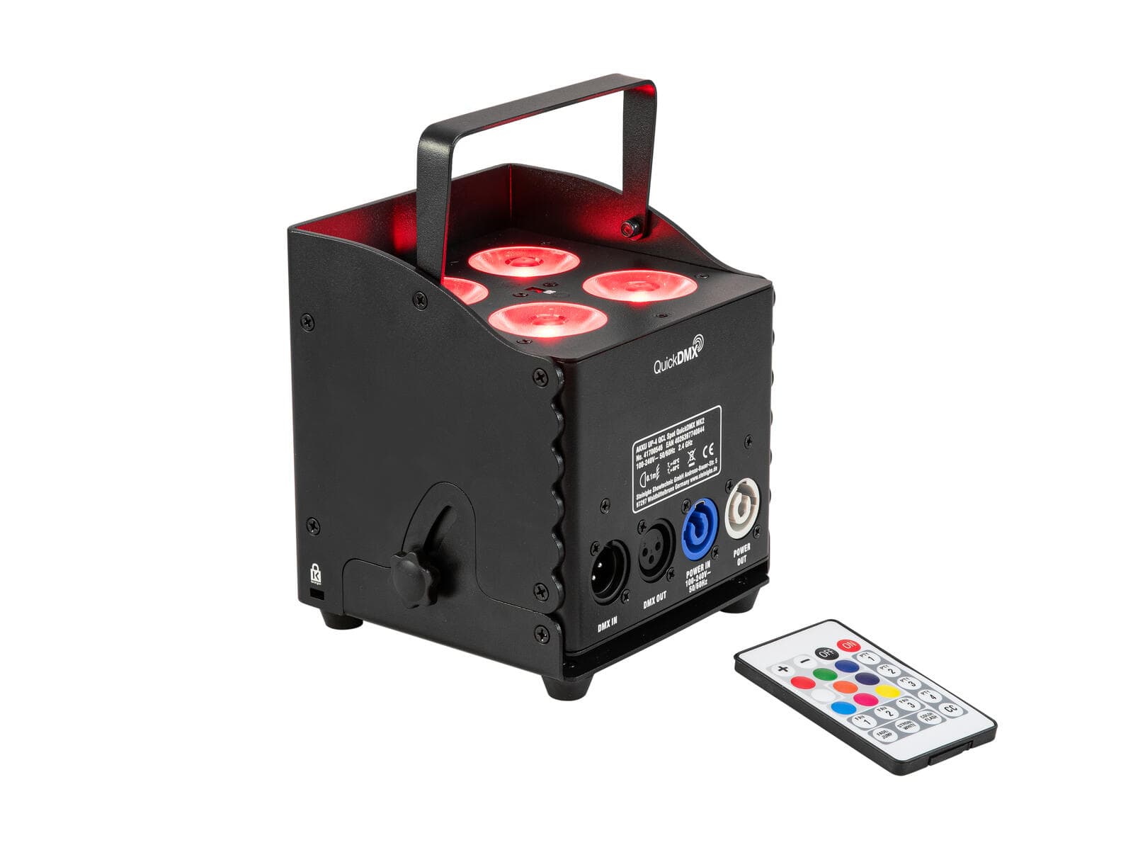 EUROLITE AKKU UP-4 QCL Spot QuickDMX MK2 - 41700546