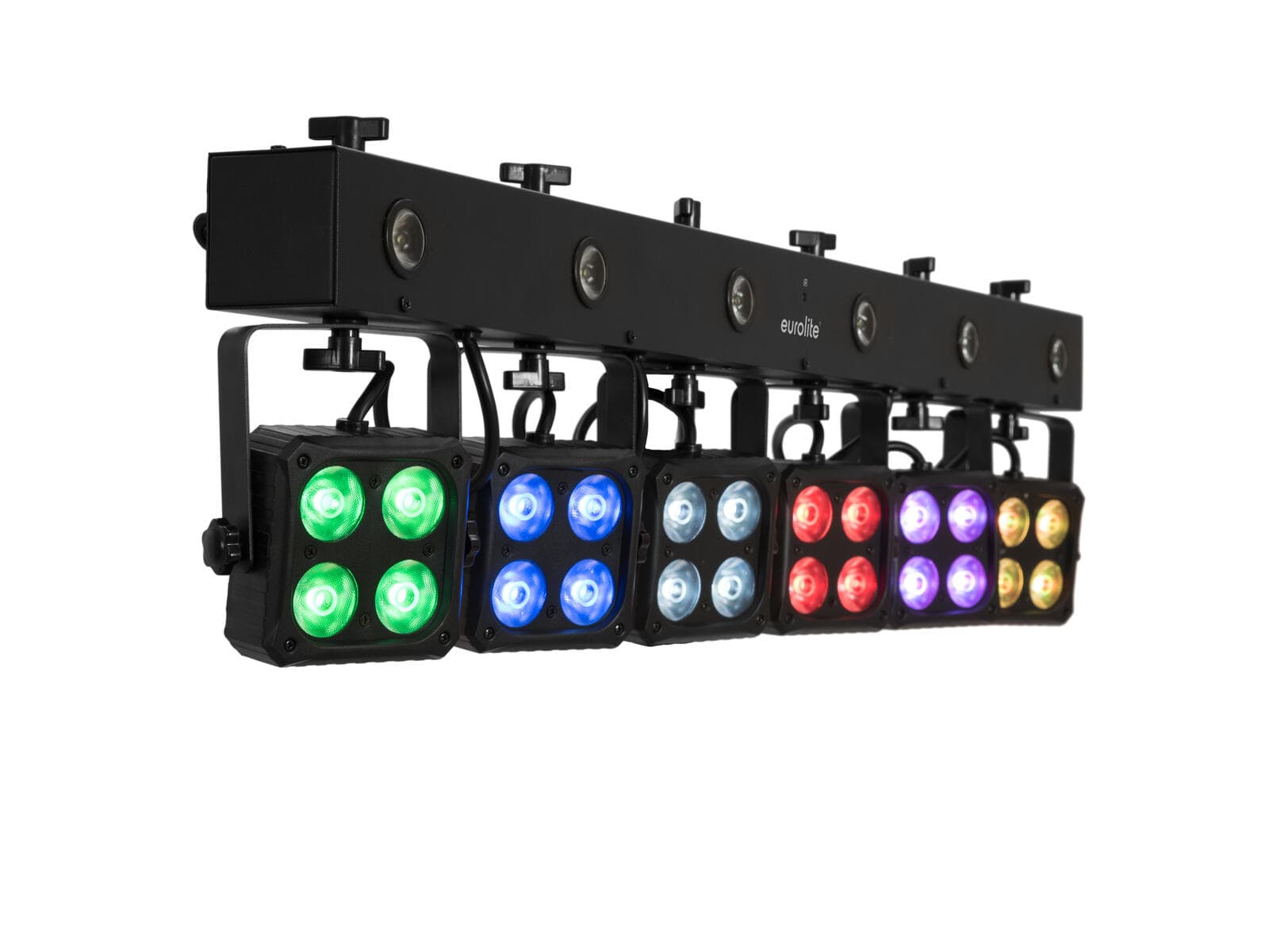 EUROLITE LED KLS-180/6 Set luci compatto - 42109632