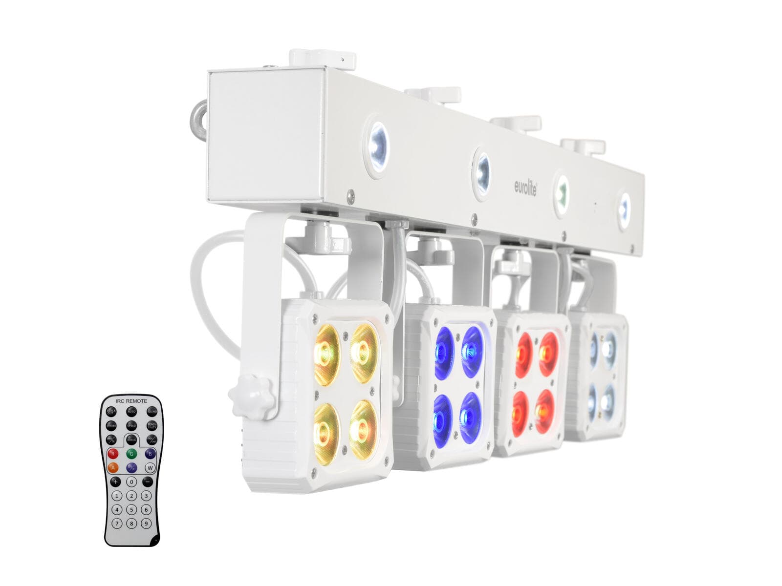 EUROLITE LED KLS-180 Set luci compatto bianco - 42109635