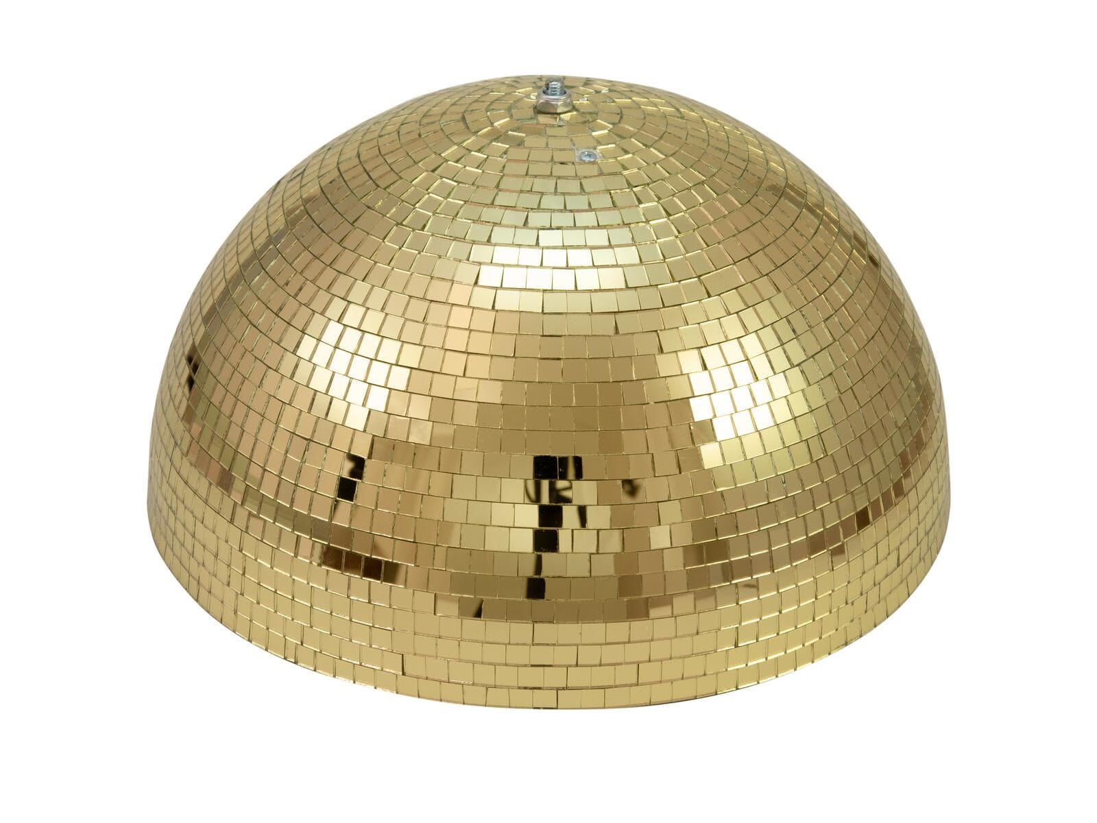 EUROLITE Mezza sfera a specchi 40cm dorata motorizzata - 50102122