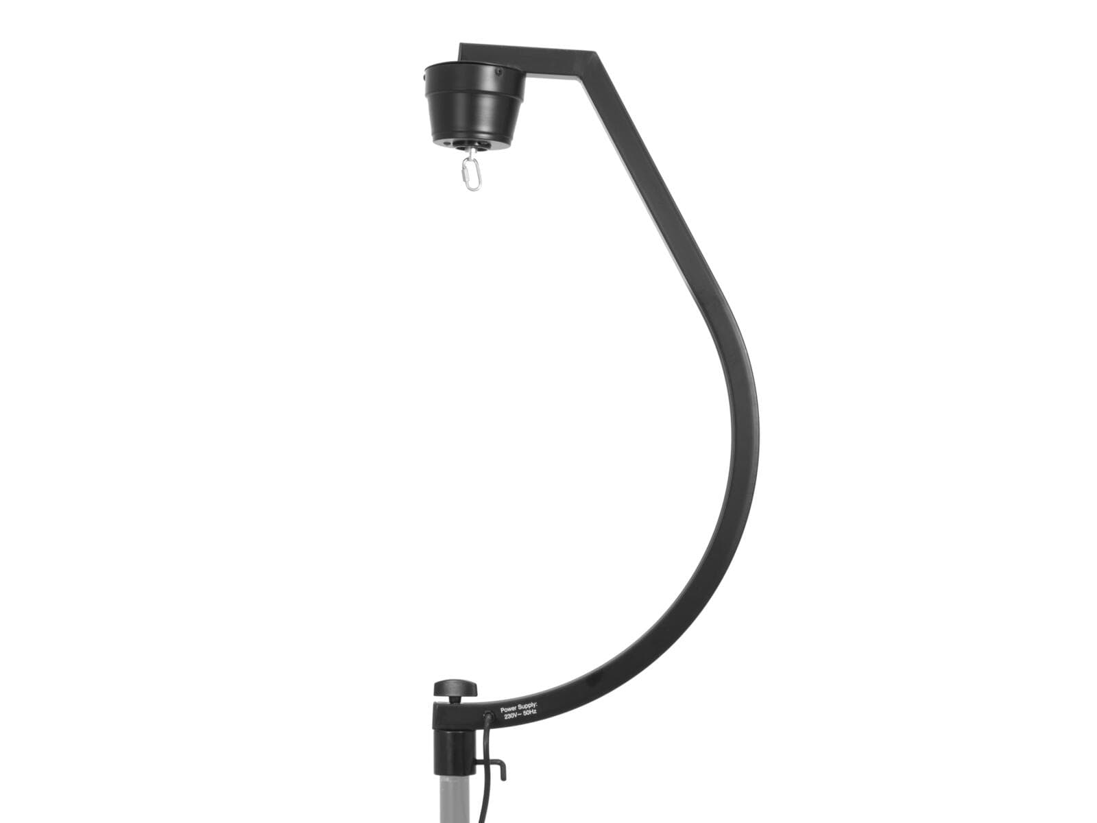 EUROLITE Supporto da stativo con motore per sfere a specchi fino a 50cm nero + collegamento rapido - 50301020