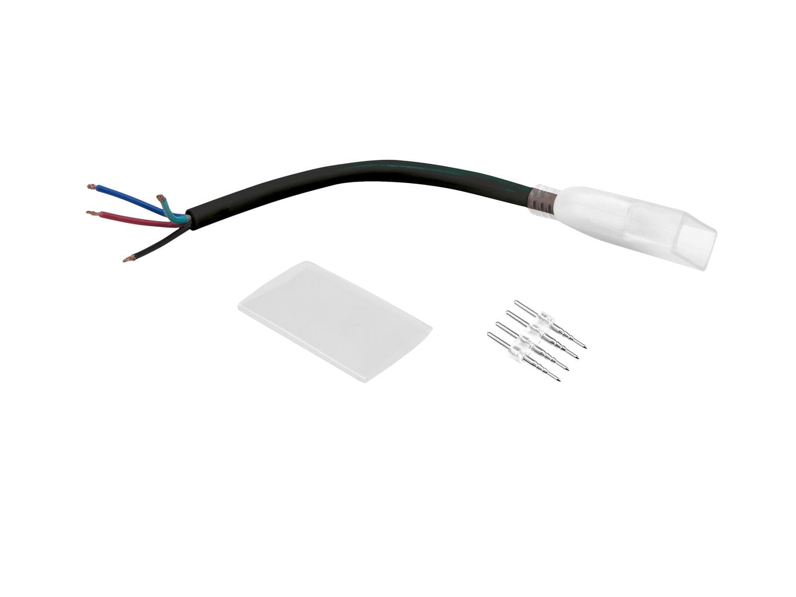 EUROLITE LED Neon Flex 230V Slim RGB Cavo di collegamento con fili scoperti - 50499820