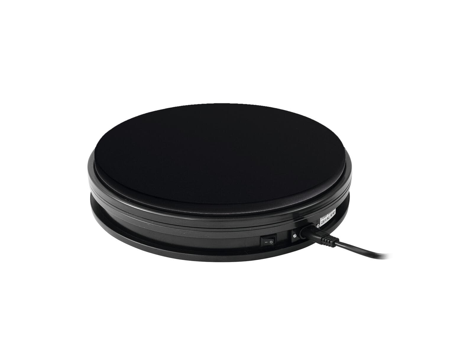 EUROPALMS Piatto rotante 25 cm fino a 25 kg nero - 50701196