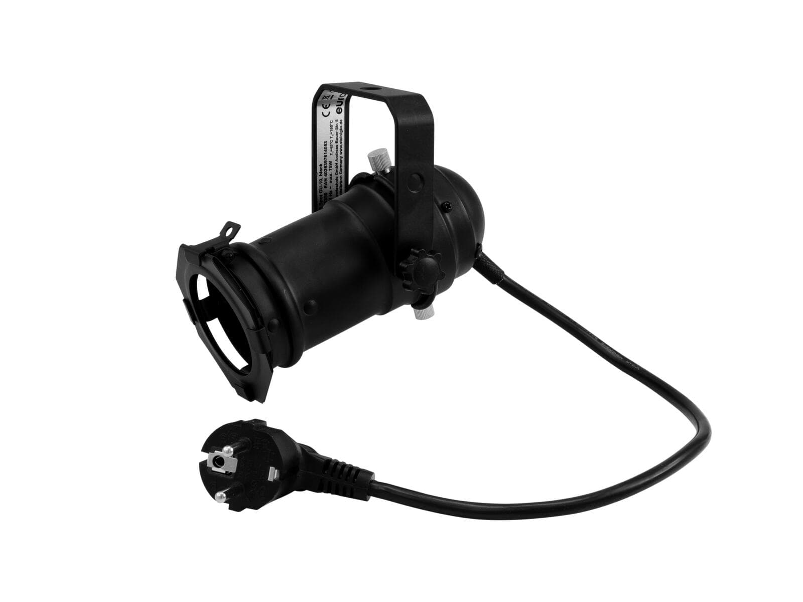 EUROLITE Spot PAR-16 GU-10 nero - 50850350