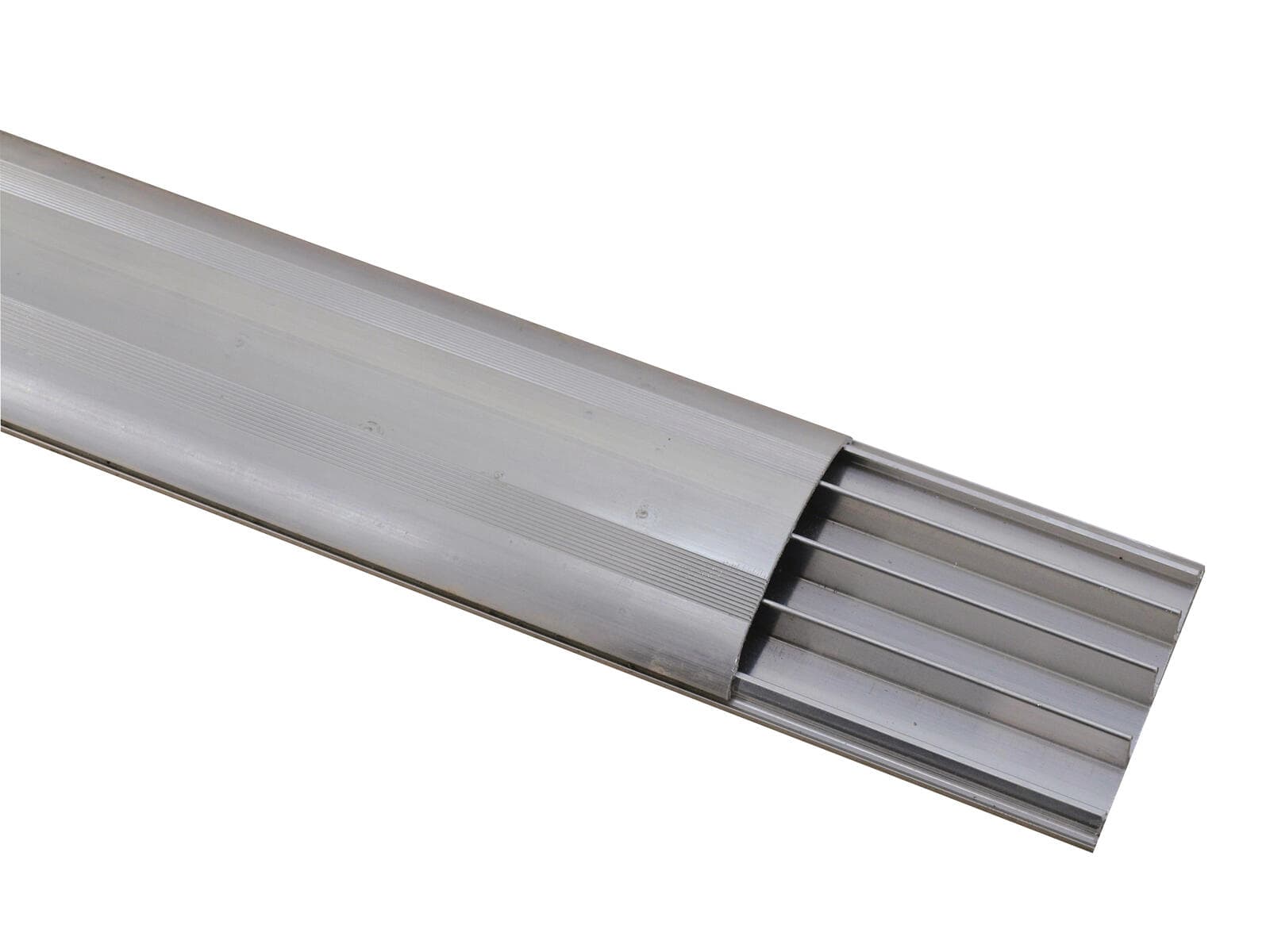 EUROLITE Canalina passacavi da pavimento 75mm argento 2m - 51210852