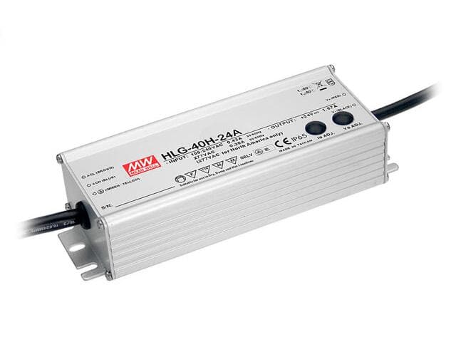 MEANWELL Alimentatore LED 40W / 12V IP67 HLG-40H-12 - 51405020