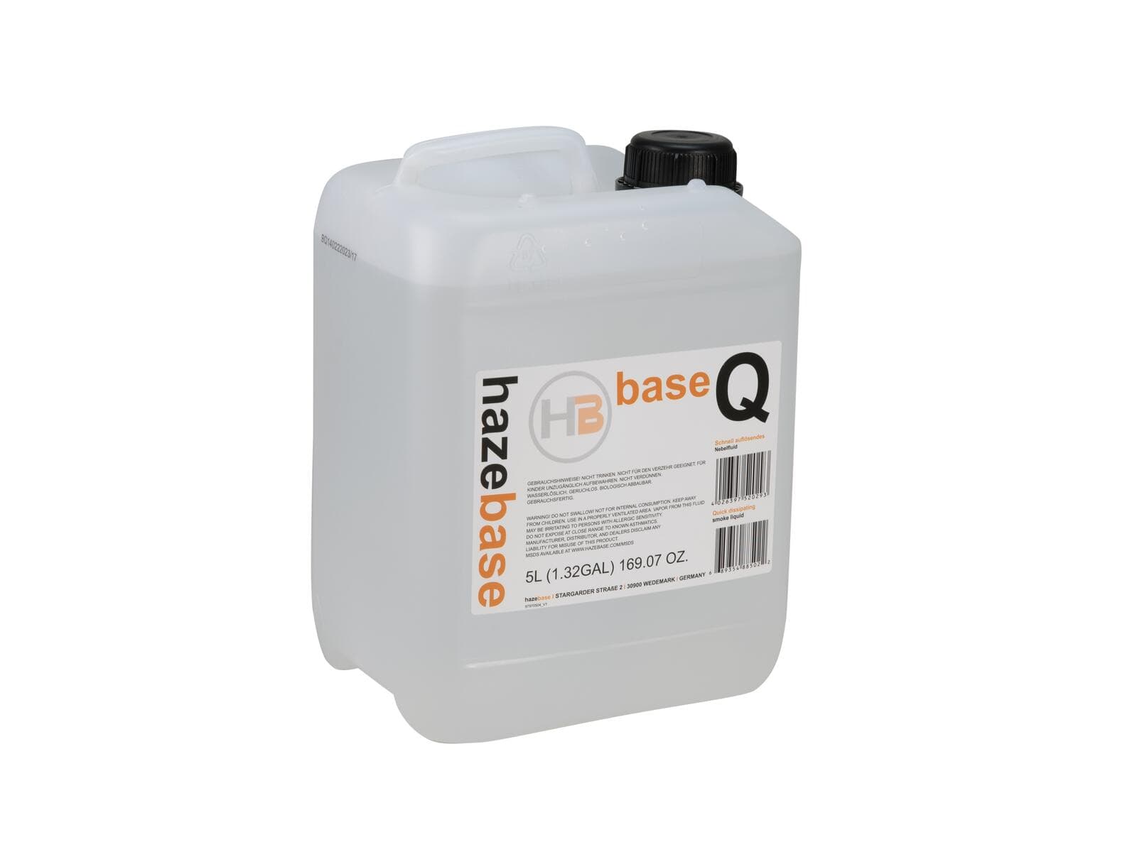 HAZEBASE Base*Q Fluido per macchina del fumo 5l - 51700200