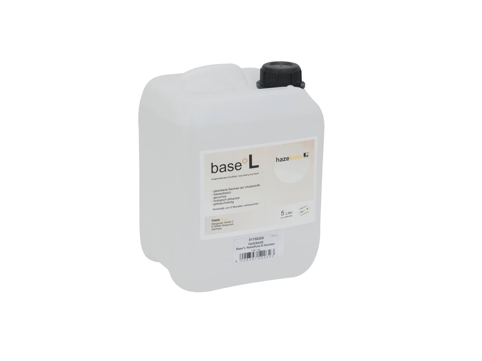 HAZEBASE Base*L Fluido per macchina del fumo 25l - 51700211