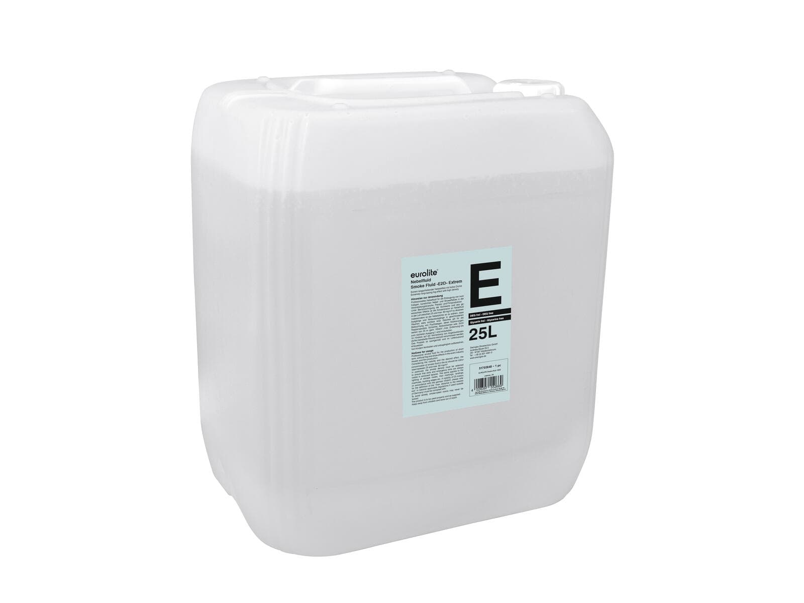 EUROLITE SMOKE FLUID -E2D- Extreme, liquido per fumo da 25 l - 51703848