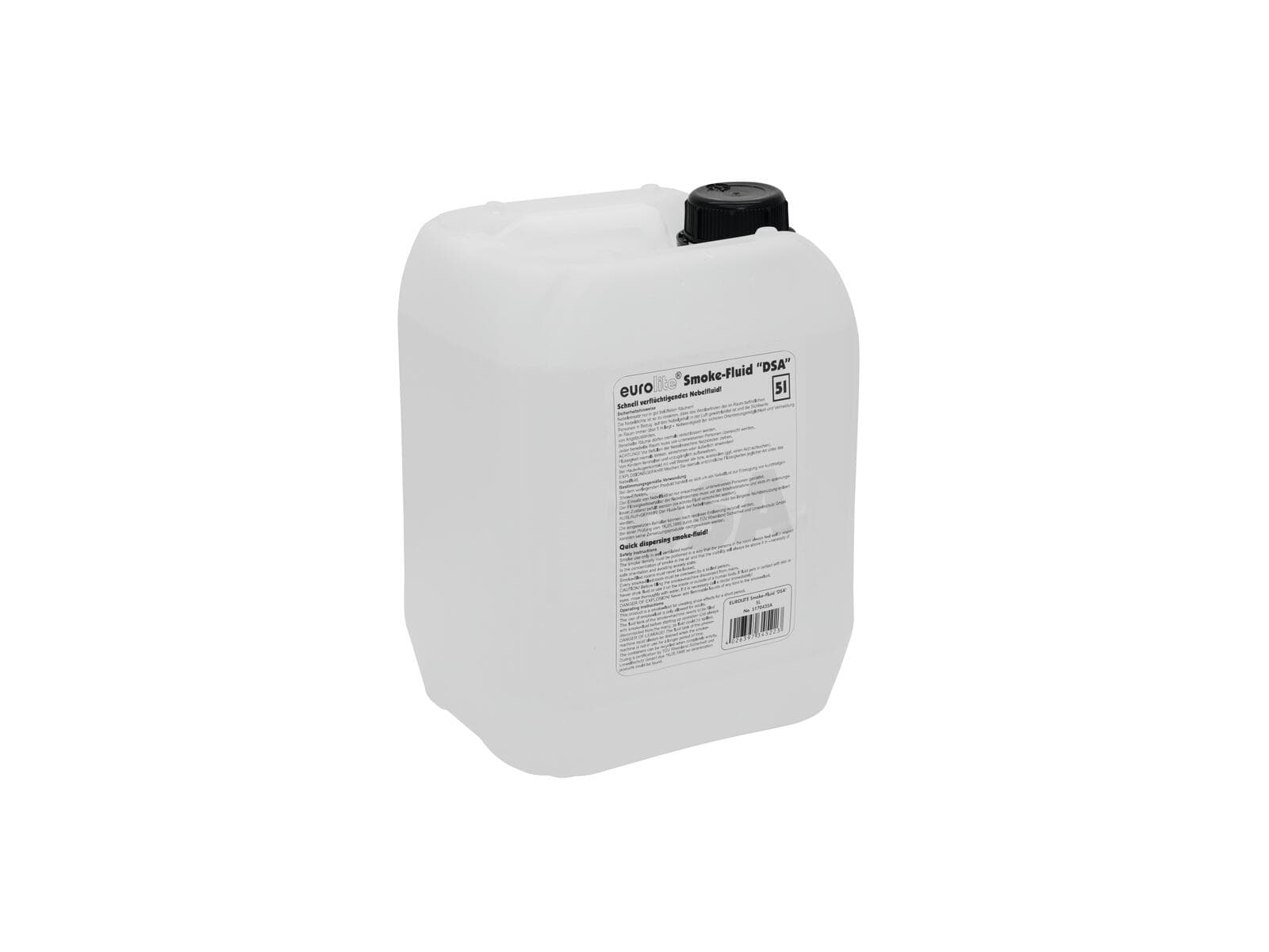 EUROLITE SMOKE FLUID -DSA- Effect, liquido per macchina del fumo da 5 l - 5170435A