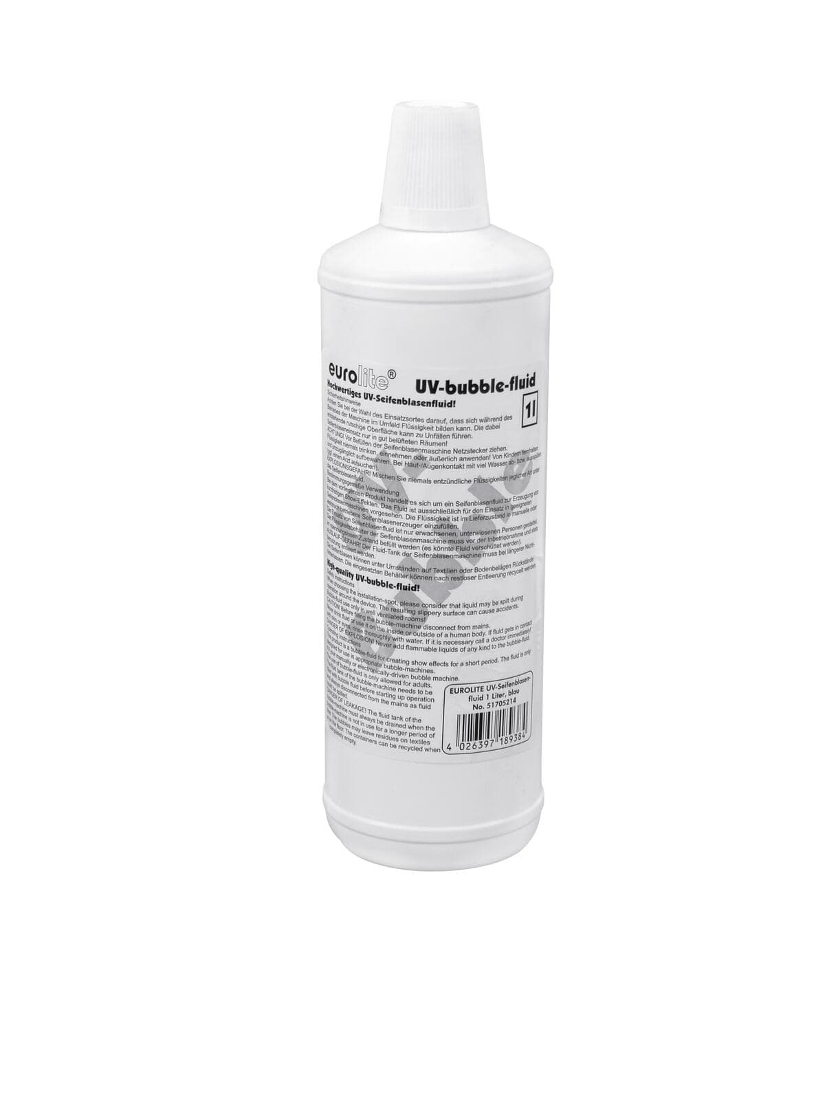 EUROLITE Set liquido per bolle UV 3x1 l - 51705215