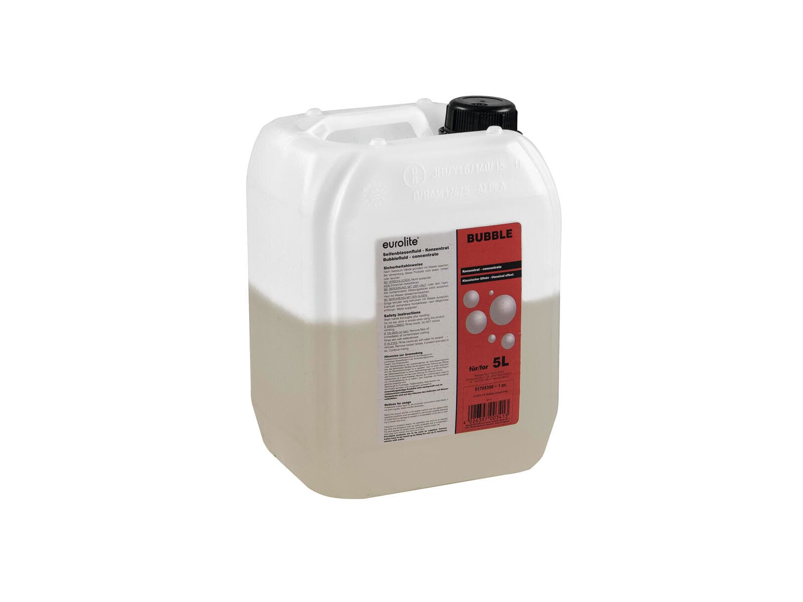 EUROLITE Concentrato per bolle per 5 l - 51705300