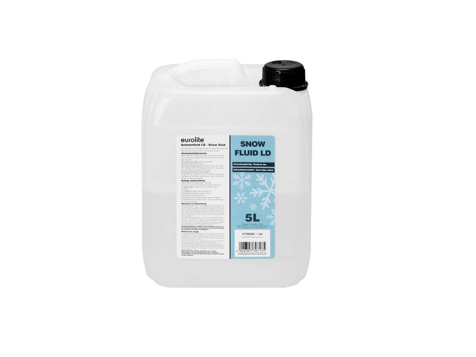 EUROLITE Snow Fluid Concentrate LD per 5l - 51706356