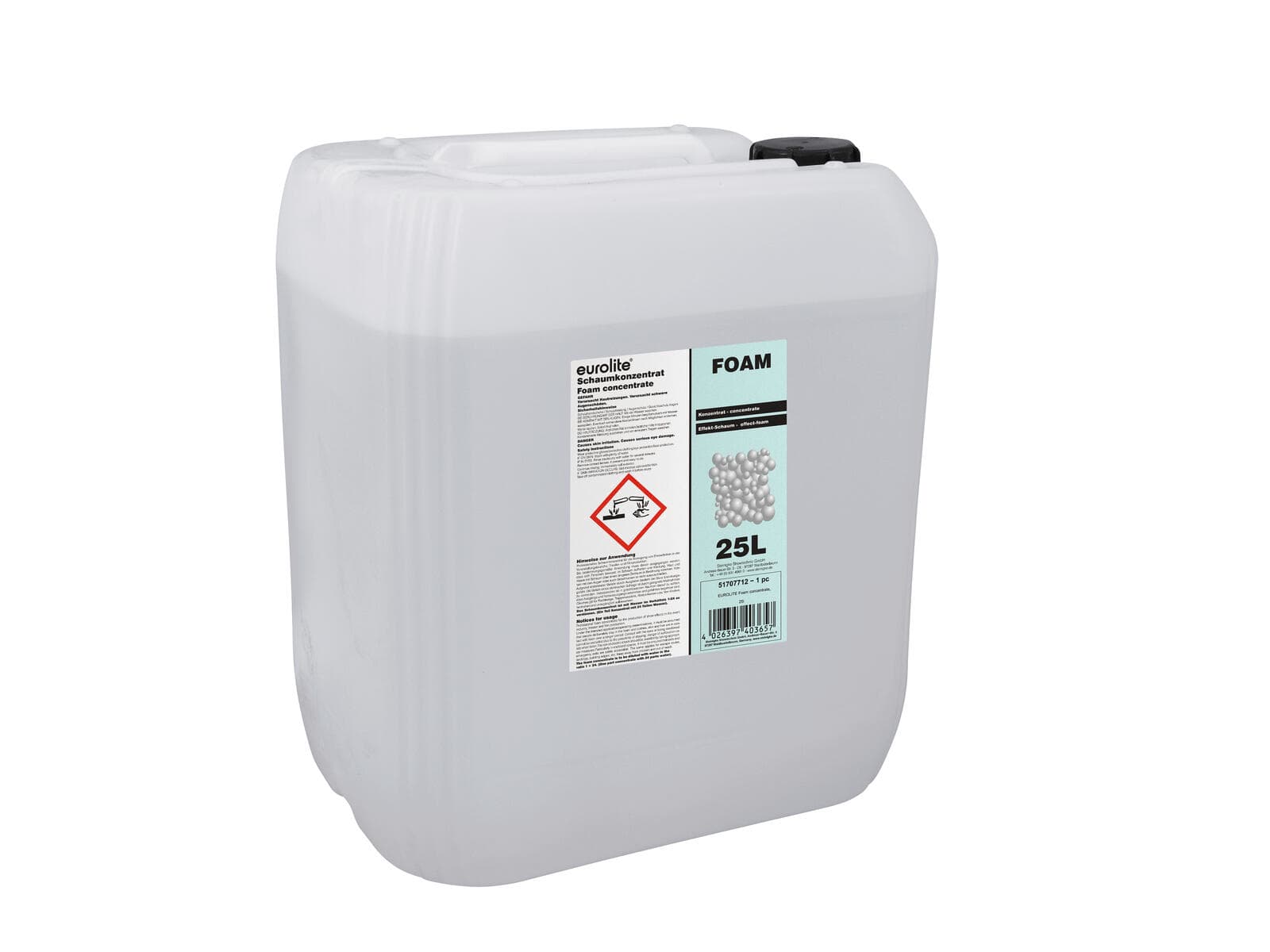 EUROLITE Concentrato per schiuma, 25 l - 51707712