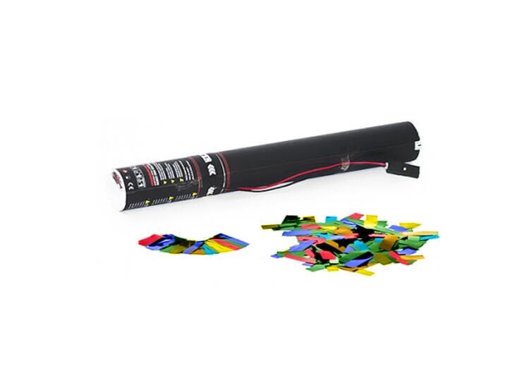 TCM FX Cannone elettrico per coriandoli 50cm, multicolore metallizzato - 51708538