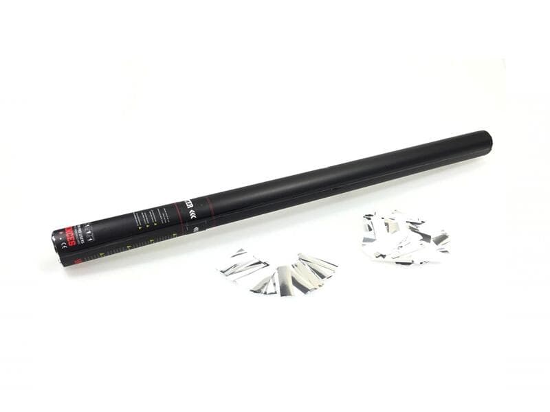 TCM FX Cannone elettrico per coriandoli 80cm, bianco/argento - 51708552