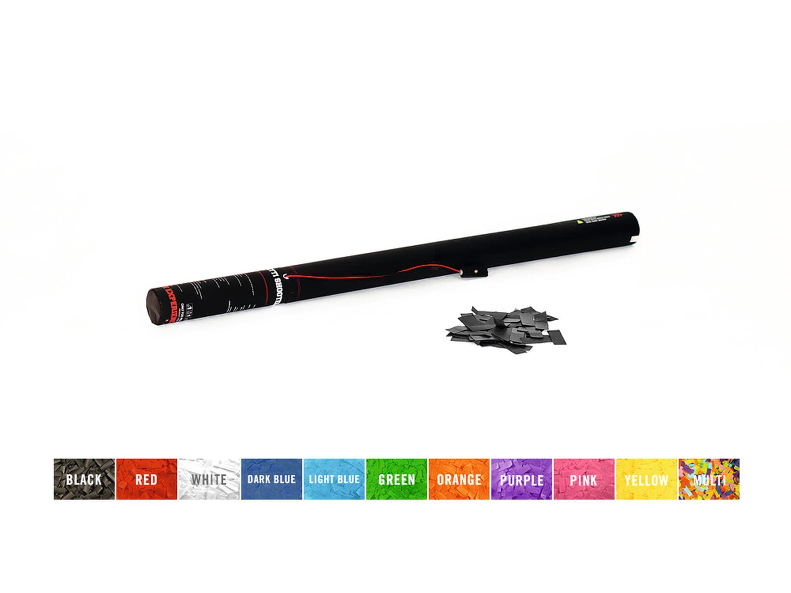 TCM FX Cannone elettrico per coriandoli 80cm, nero - 51708554