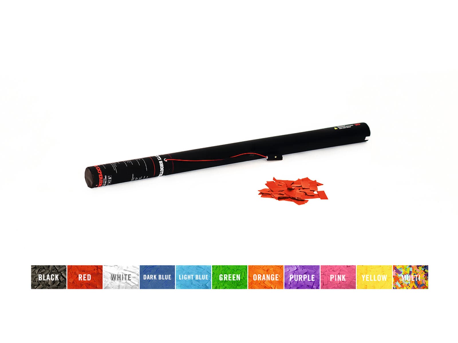 TCM FX Cannone elettrico per coriandoli 80cm, rosso - 51708556