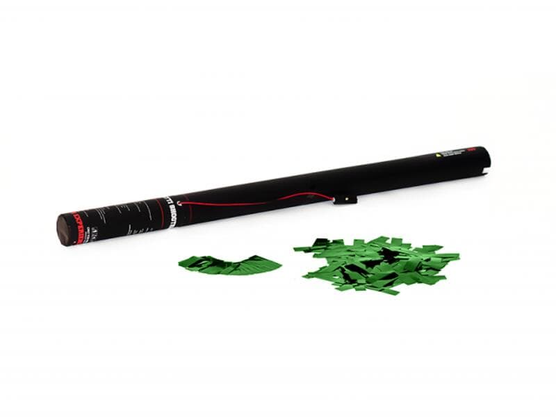 TCM FX Cannone elettrico per coriandoli 80cm, verde metallizzato - 51708582