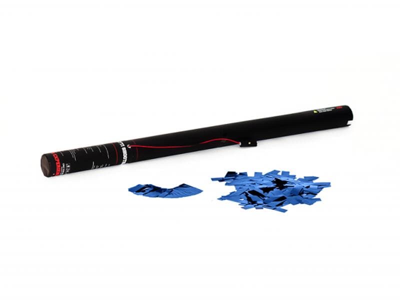TCM FX Cannone elettrico per coriandoli 80cm, blu metallizzato - 51708584