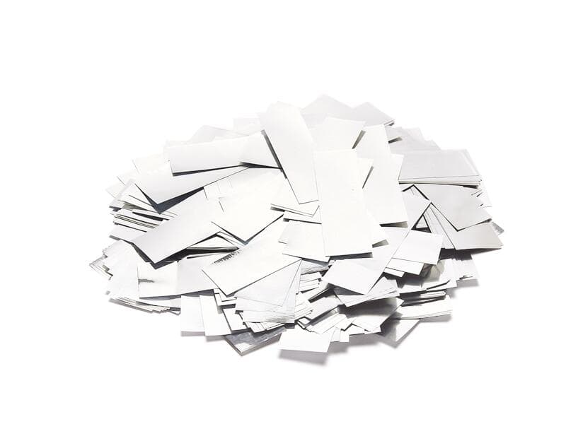TCM FX Slowfall coriandoli rettangolari 55x18mm, bianchi/argento, 1kg - 51708826