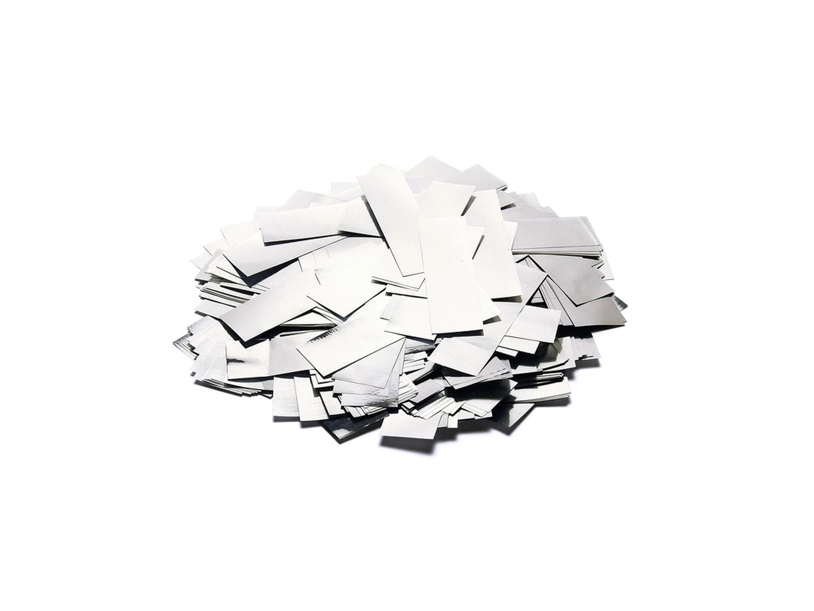 TCM FX Metallic coriandoli rettangolari 55x18mm, argento, 1kg - 51708852