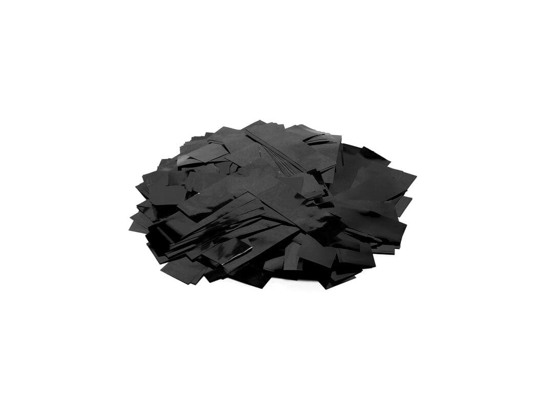 TCM FX Confetti metallico rettangolare 55x18mm, nero, 1kg - 51708856
