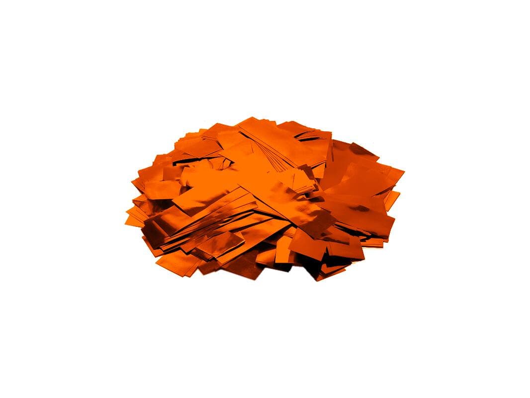 TCM FX Confetti metallico rettangolare 55x18mm, arancione, 1kg - 51708864