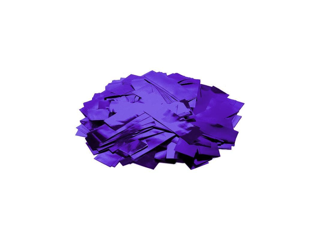 TCM FX Confetti metallico rettangolare 55x18mm, viola, 1kg - 51708866