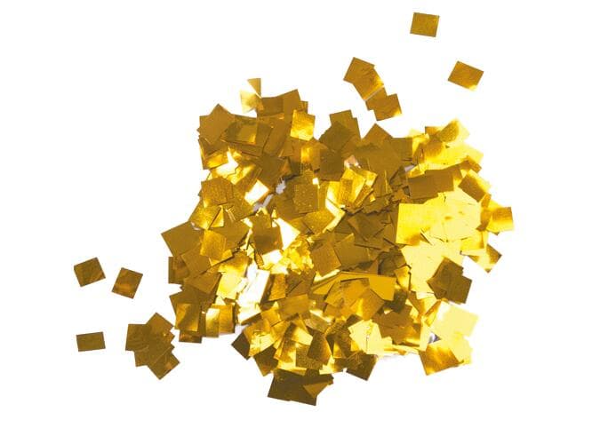 TCM FX Gocce di coriandoli metallici 6x6mm, oro, 1kg - 51709352