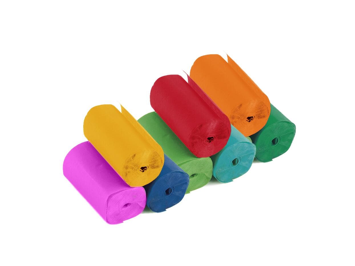 TCM FX Nastri di carta a caduta lenta 10mx5cm, multicolore, 10x - 51709512