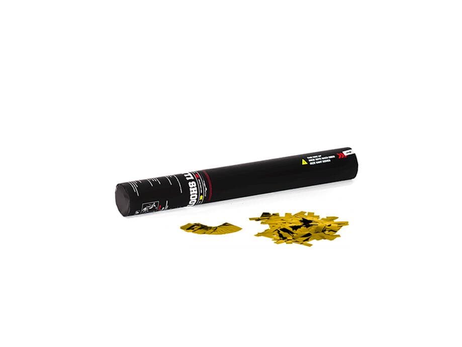 TCM FX Cannone spara-coriandoli manuale 28cm, oro - 51709804
