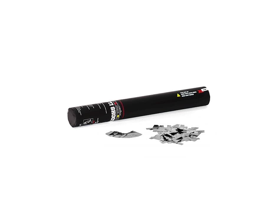 TCM FX Cannone spara-coriandoli manuale 28cm, argento - 51709806
