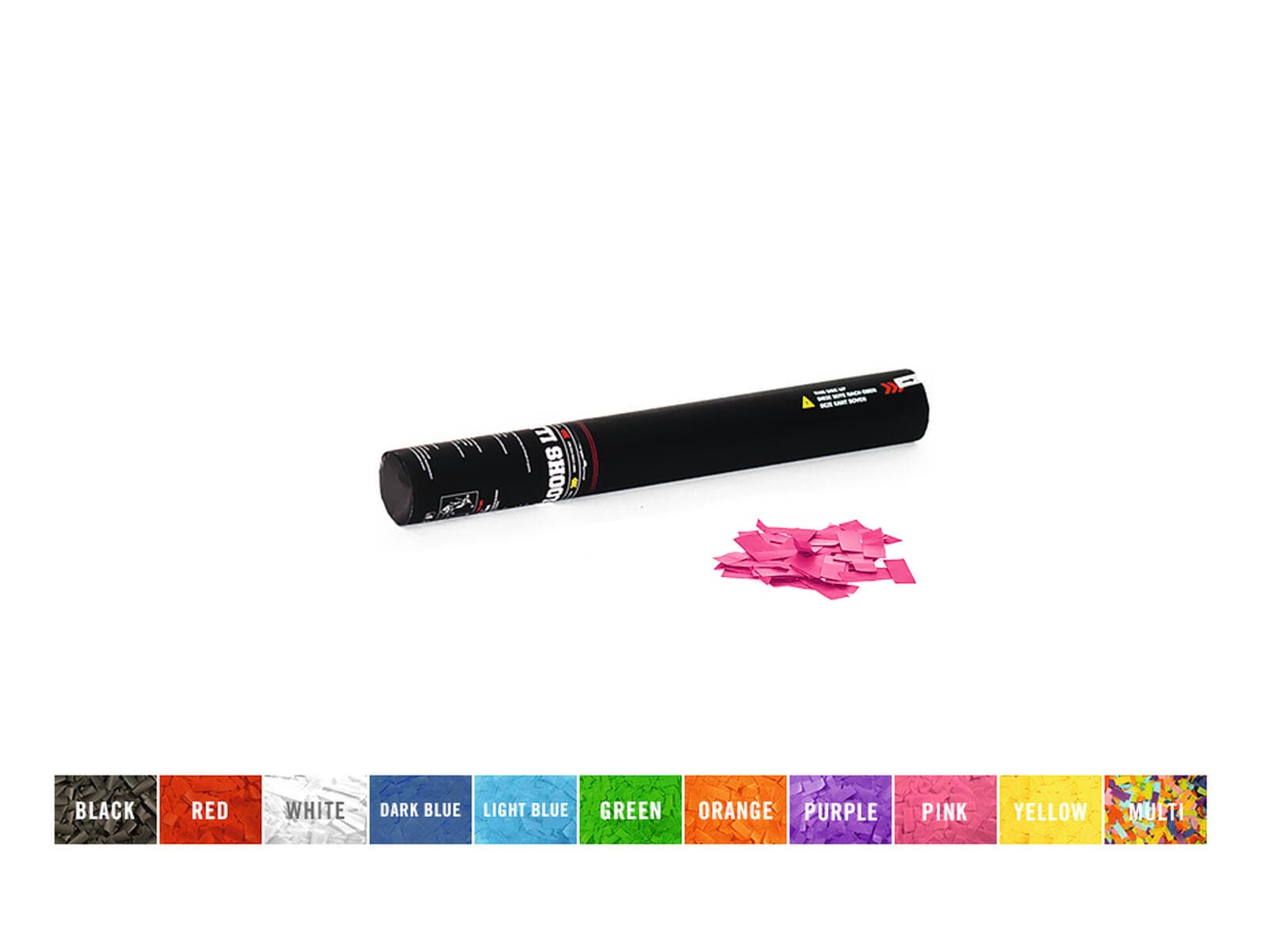 TCM FX Cannone spara-coriandoli manuale 50cm, rosa - 51709858