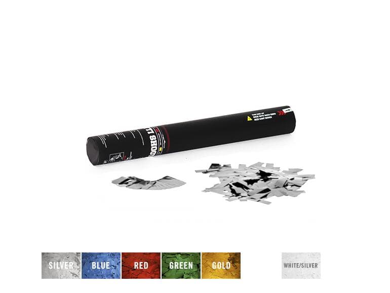 TCM FX Cannone manuale per coriandoli 50cm, argentato - 51709878