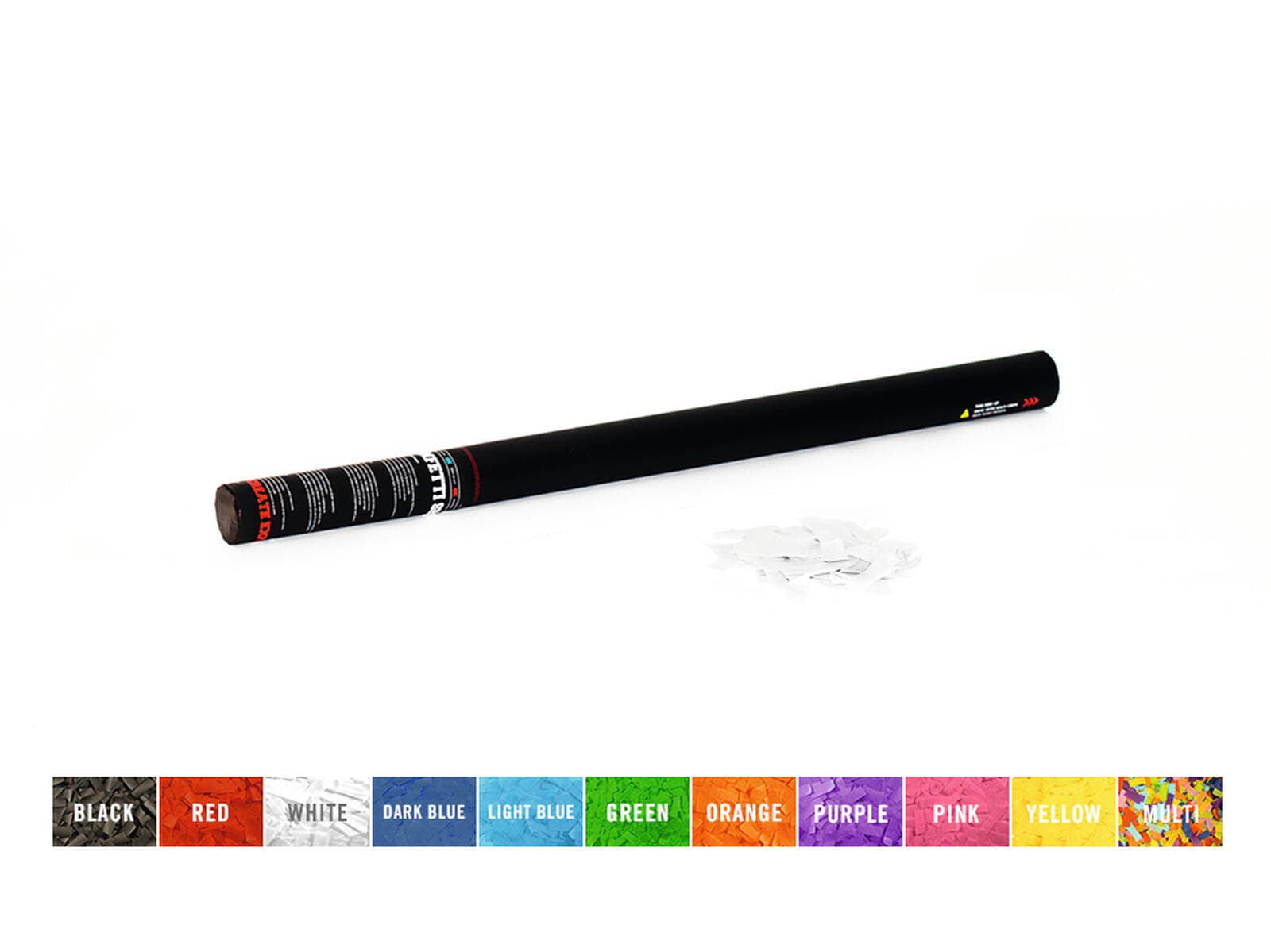 TCM FX Cannone manuale per coriandoli 80cm, bianco - 51709950