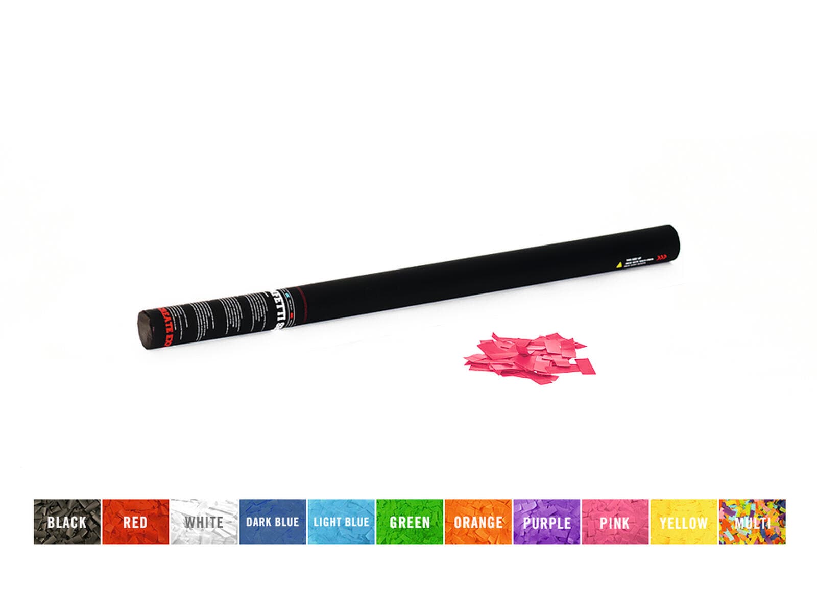 TCM FX Cannone manuale per coriandoli 80cm, rosa - 51709958