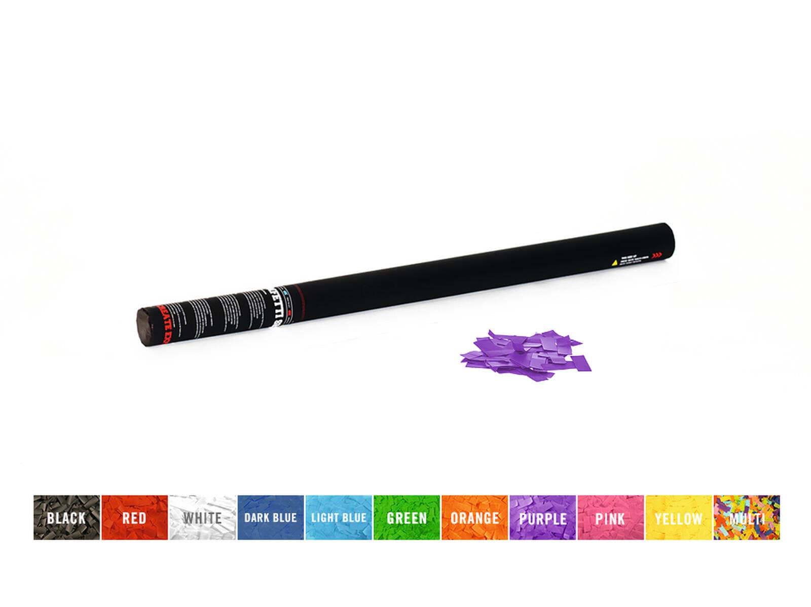 TCM FX Cannone manuale per coriandoli 80cm, viola - 51709960