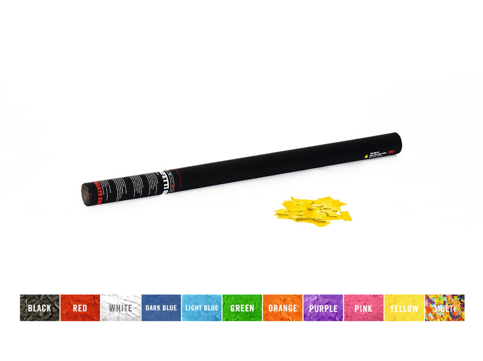 TCM FX Cannone manuale per coriandoli 80cm, giallo - 51709964