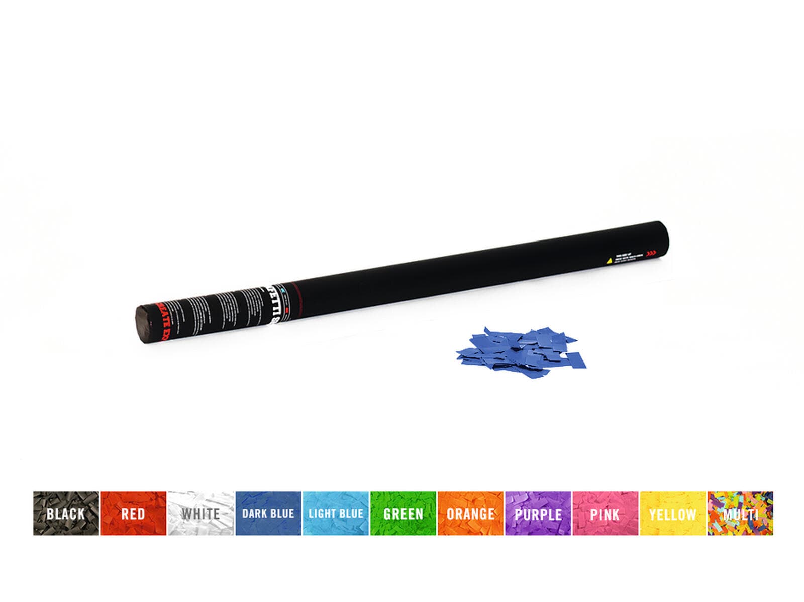 TCM FX Cannone manuale per coriandoli 80cm, blu scuro - 51709970